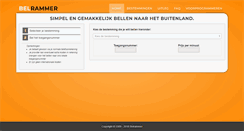 Desktop Screenshot of belrammer.nl