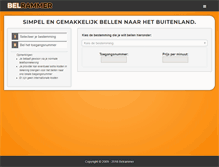 Tablet Screenshot of belrammer.nl